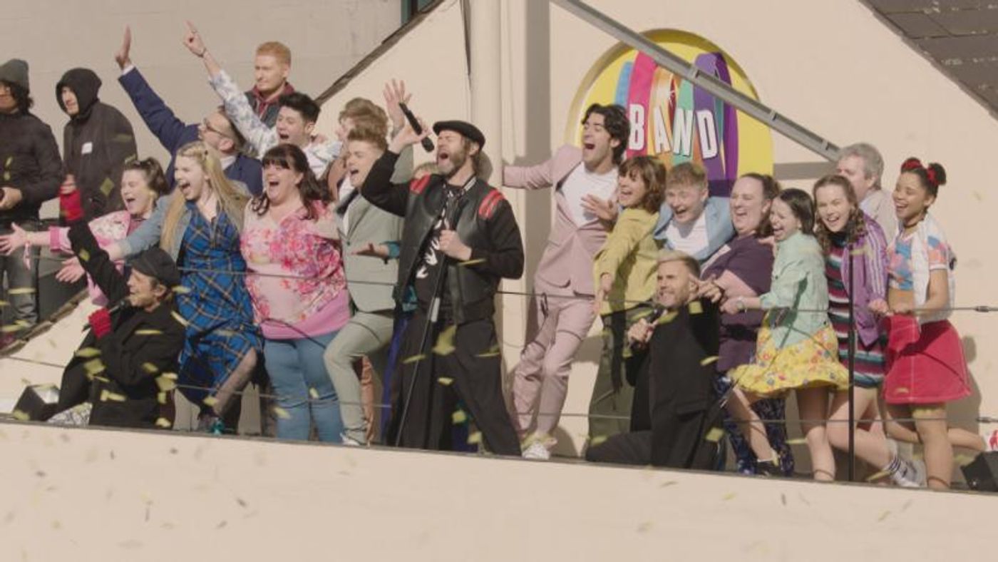 Photo Flash: Take That Perform with the Cast of THE BAND  Image