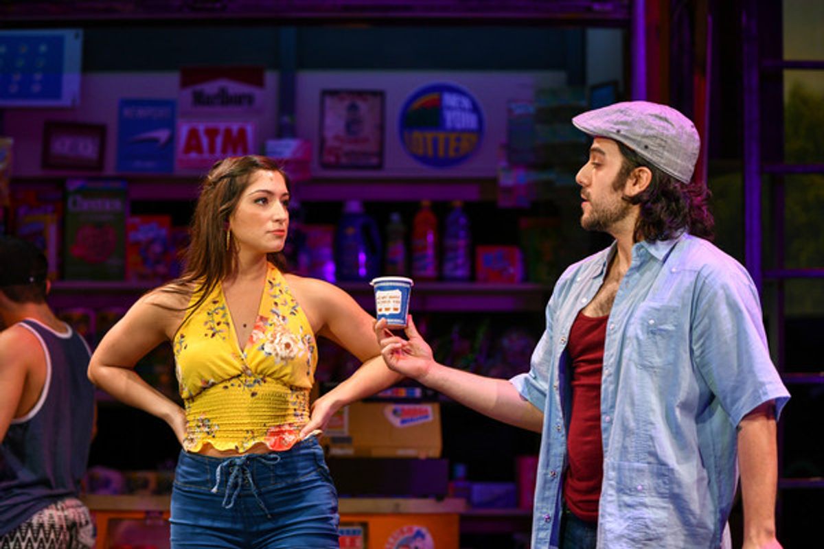Chiara Trentalange (Vanessa) and Spiro Marcos (Usnavi) at 