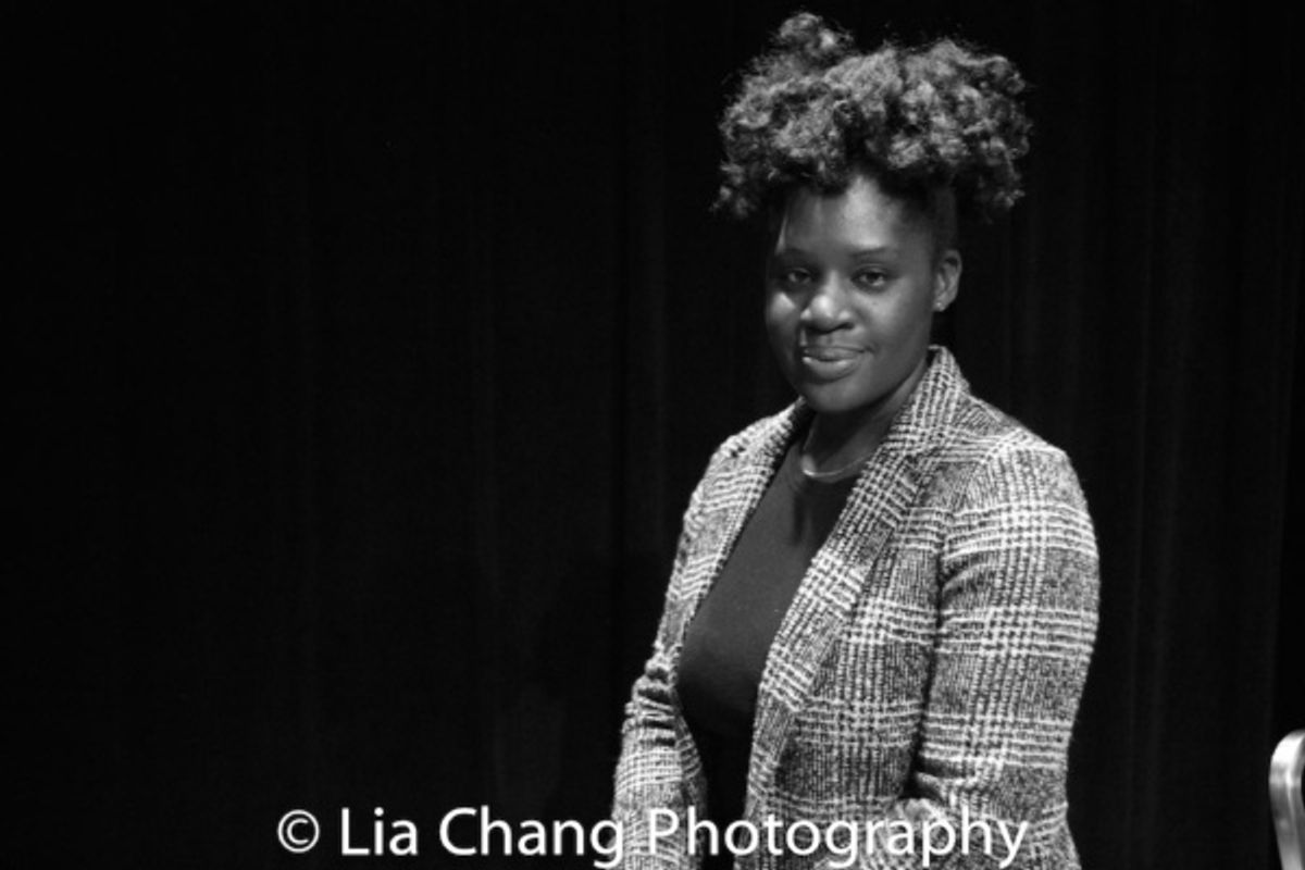 Playwright Camille Darby at 