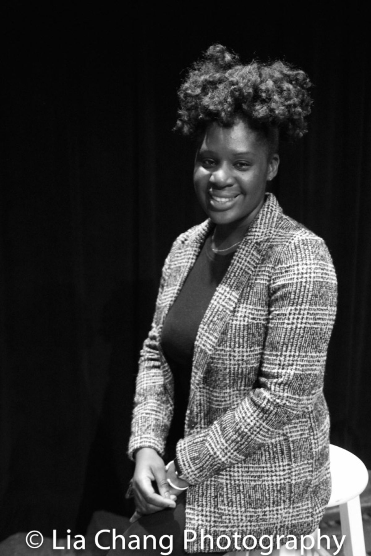 Playwright Camille Darby at 