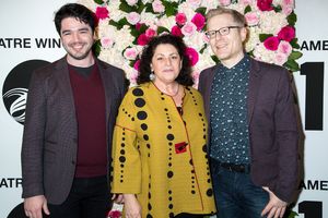 Matt McCollum, Julie Larson, Anthony Rapp @ BroadwayWorld Matt McCollum, Julie Larson, Anthony Rapp Photo