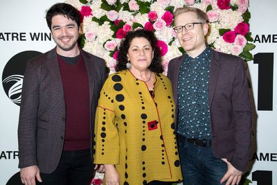 Matt McCollum, Julie Larson, Anthony Rapp Photo