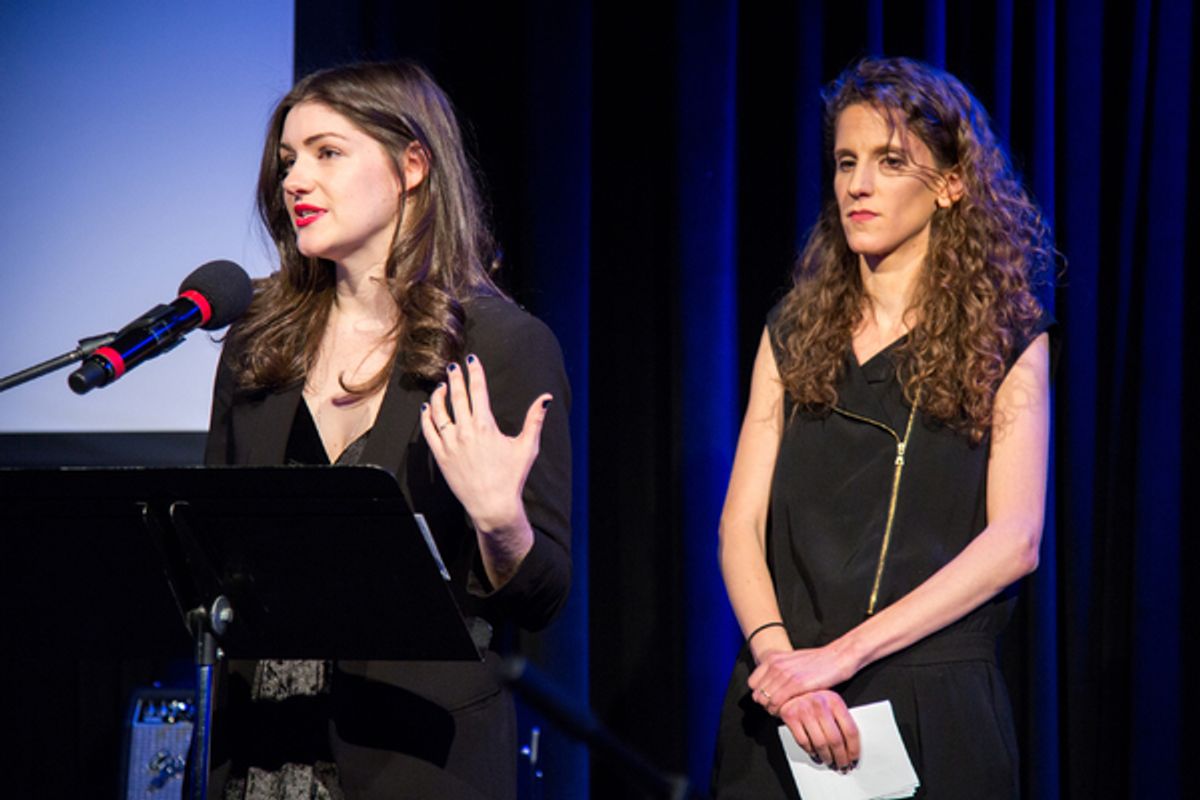 Emily Kaczmarek, Zoe Sarnak at 