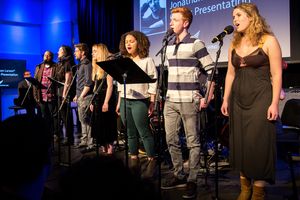 Mark Sonnenblick, Jura Davis, Chandler Rosenthal, Brennan Caldwell, Sophia Anne Carus Photo