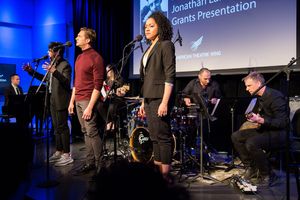 Ben Rauhala, George Salazar, Colin Hanlon, Alexandra Eckhardt, Lilli Cooper, Philip Coiro, Eric Davis @ BroadwayWorld Ben Rauhala, George Salazar, Colin Hanlon, Alexandra Eckhardt, Lilli Cooper, Philip C Photo