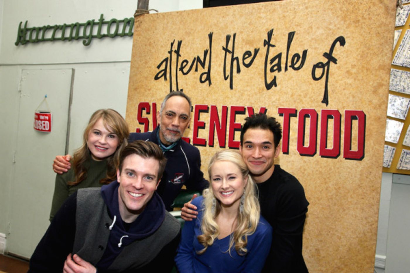 Photo Flash: In The Chair With SWEENEY TODD's Thom Sesma, Sally Ann Triplett and More  Image