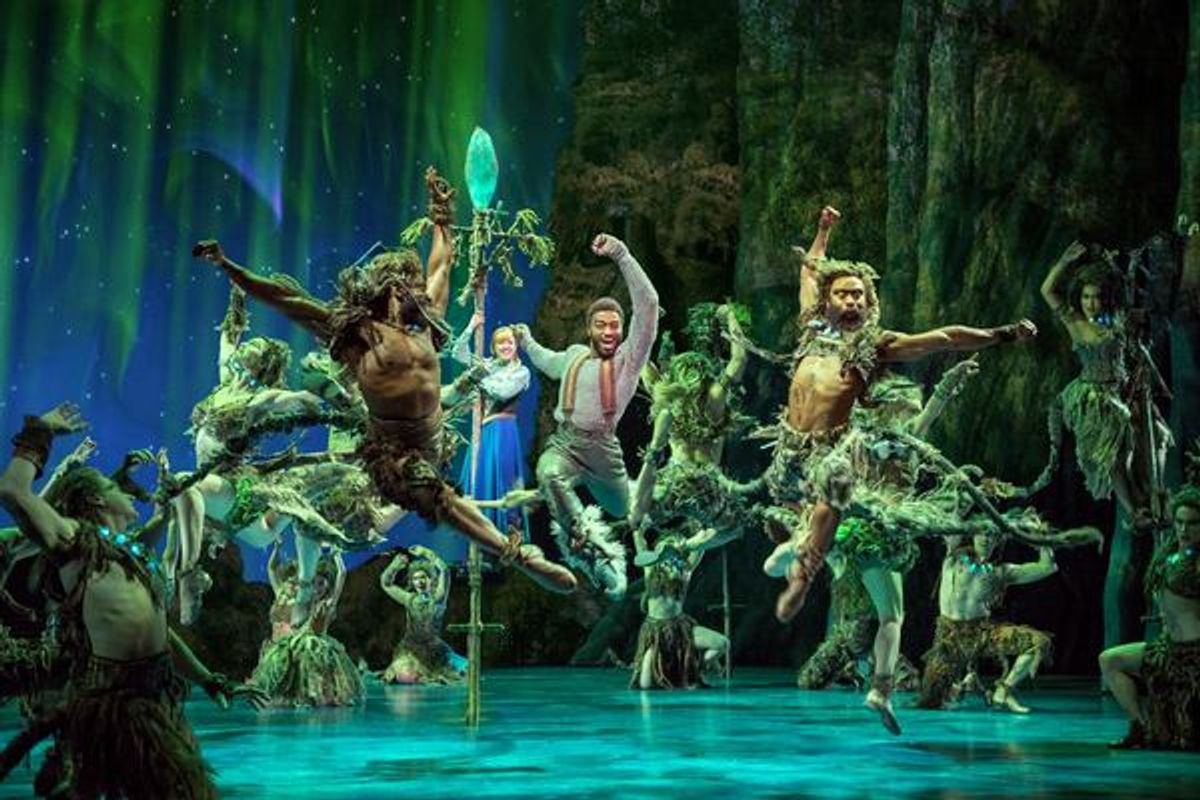 Jelani Alladin  and cast at 