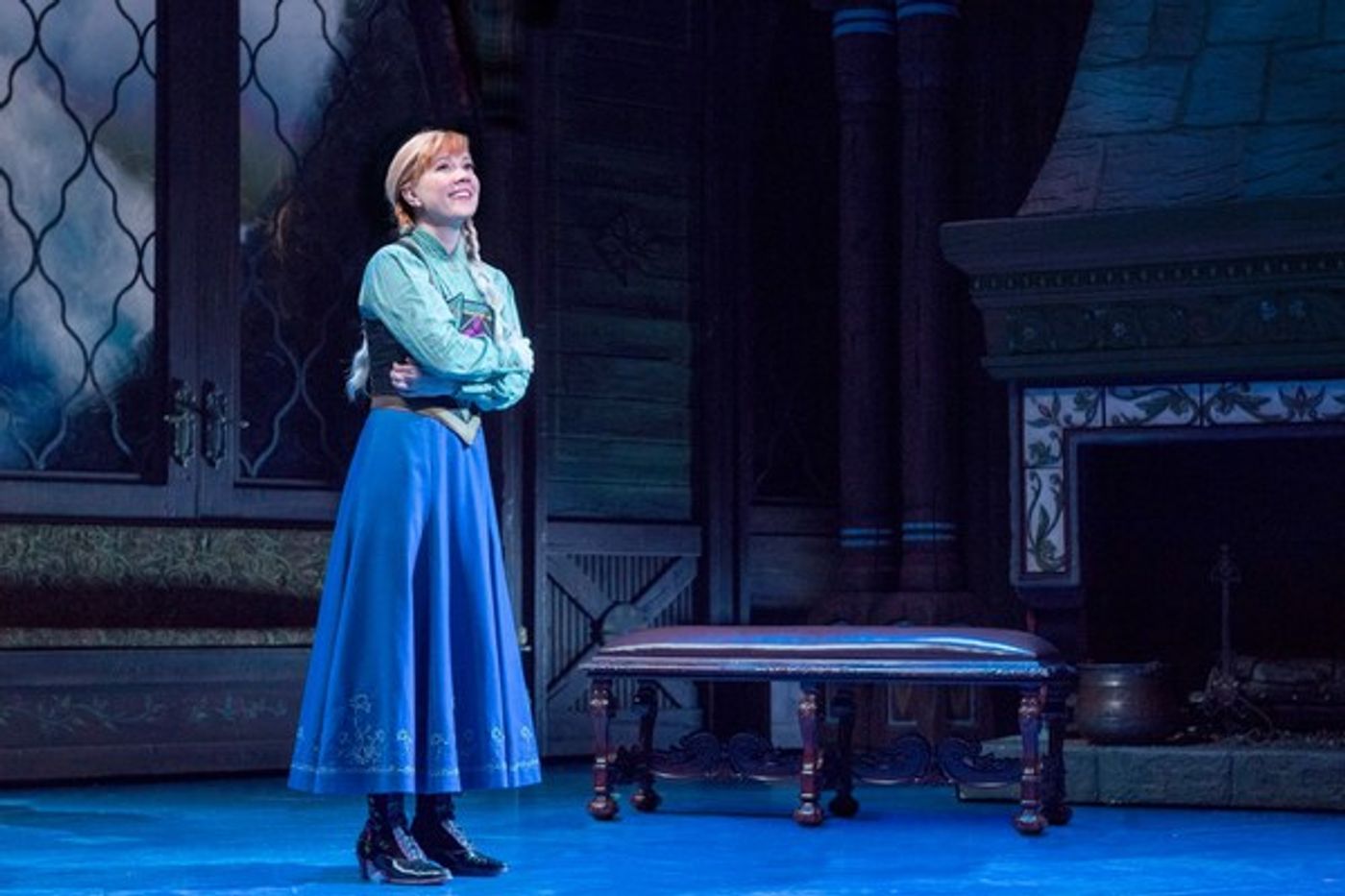 Photo Flash: Anna and Elsa and Olaf and More! First Look at FROZEN on Broadway  Image