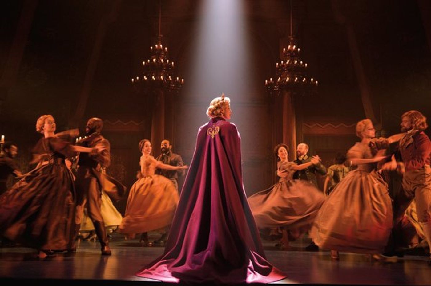 Photo Flash: Anna and Elsa and Olaf and More! First Look at FROZEN on Broadway  Image