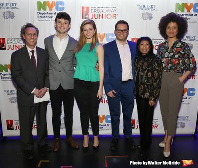  Phil Weinberg, Charlie Stemp, Molly Griggs, Peter Avery, Baayork Lee and Sasha Hutch Photo