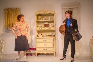 Evelyn (Susan Ferrara) and Kess (Erica Knight)  Photo