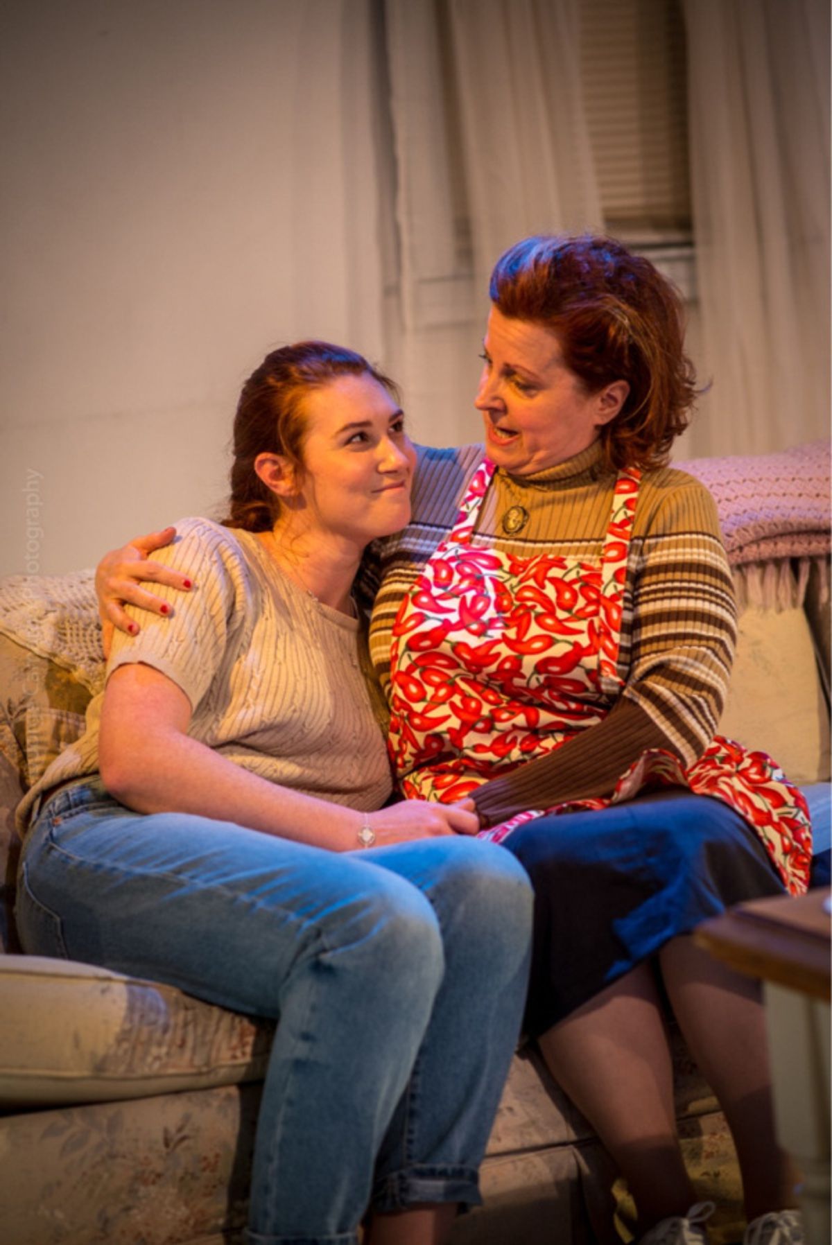 Jo (Teryn Gray) and Evelyn (Susan Ferrara)  at 