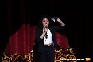 Lilli Cooper on stage during The Fourth Annual High School Theatre Festival at The Shubert Theatre on March 19, 2018 in New York City. @ BroadwayWorld Lilli Cooper on stage during The Fourth Annual High School Theatre Festival at The Sh Photo
