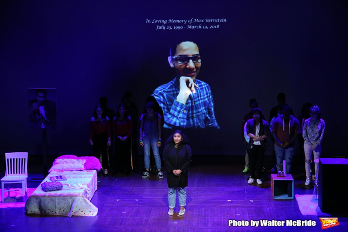 Students from William Cullen Bryant High School perform 'Henry's Law' at 