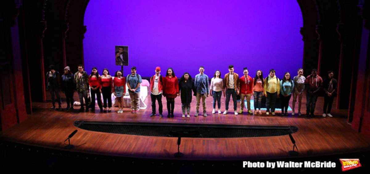Students from William Cullen Bryant High School perform 'Henry's Law'  at 