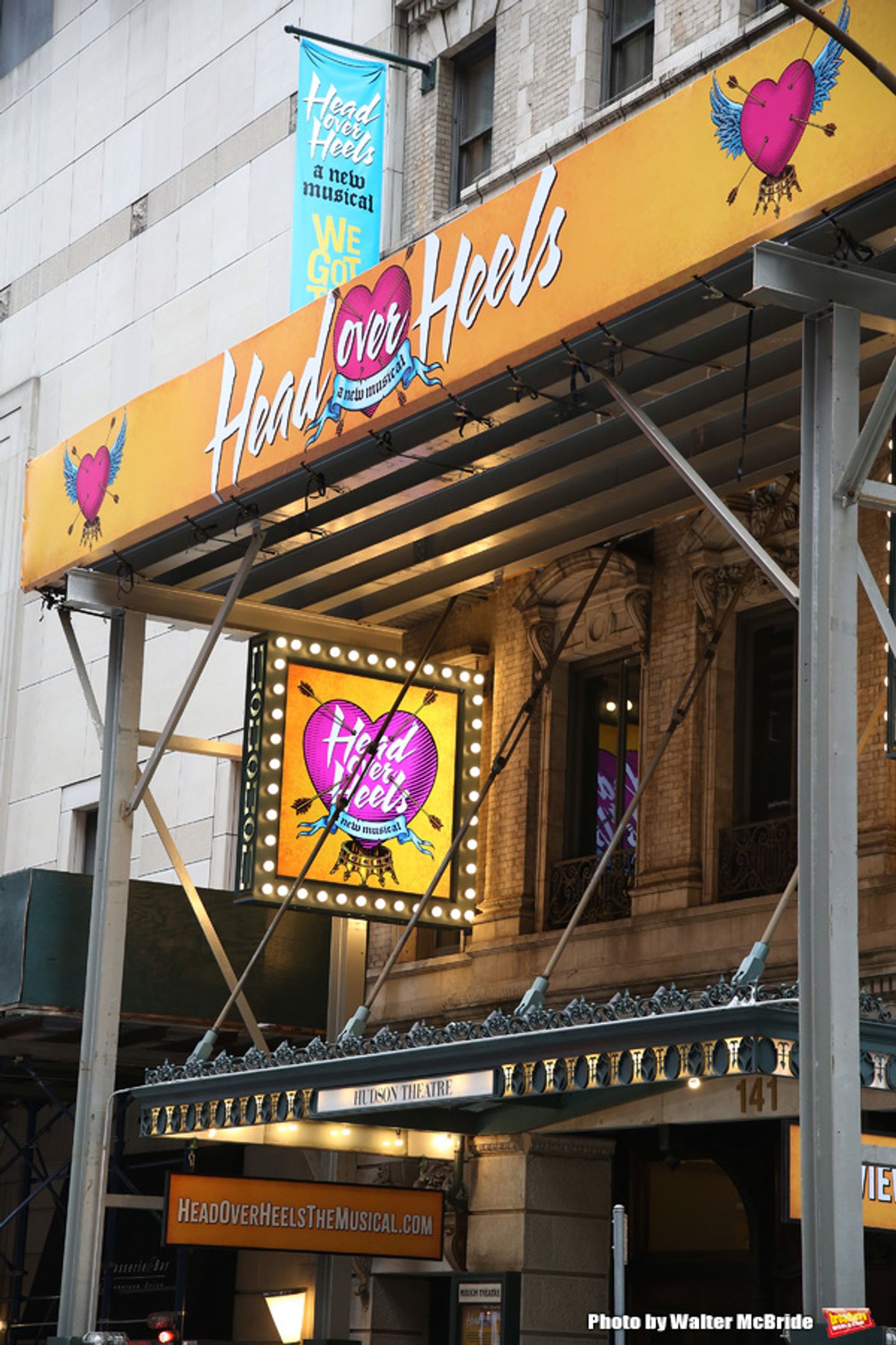 Up on the Marquee: HEAD OVER HEELS  Image
