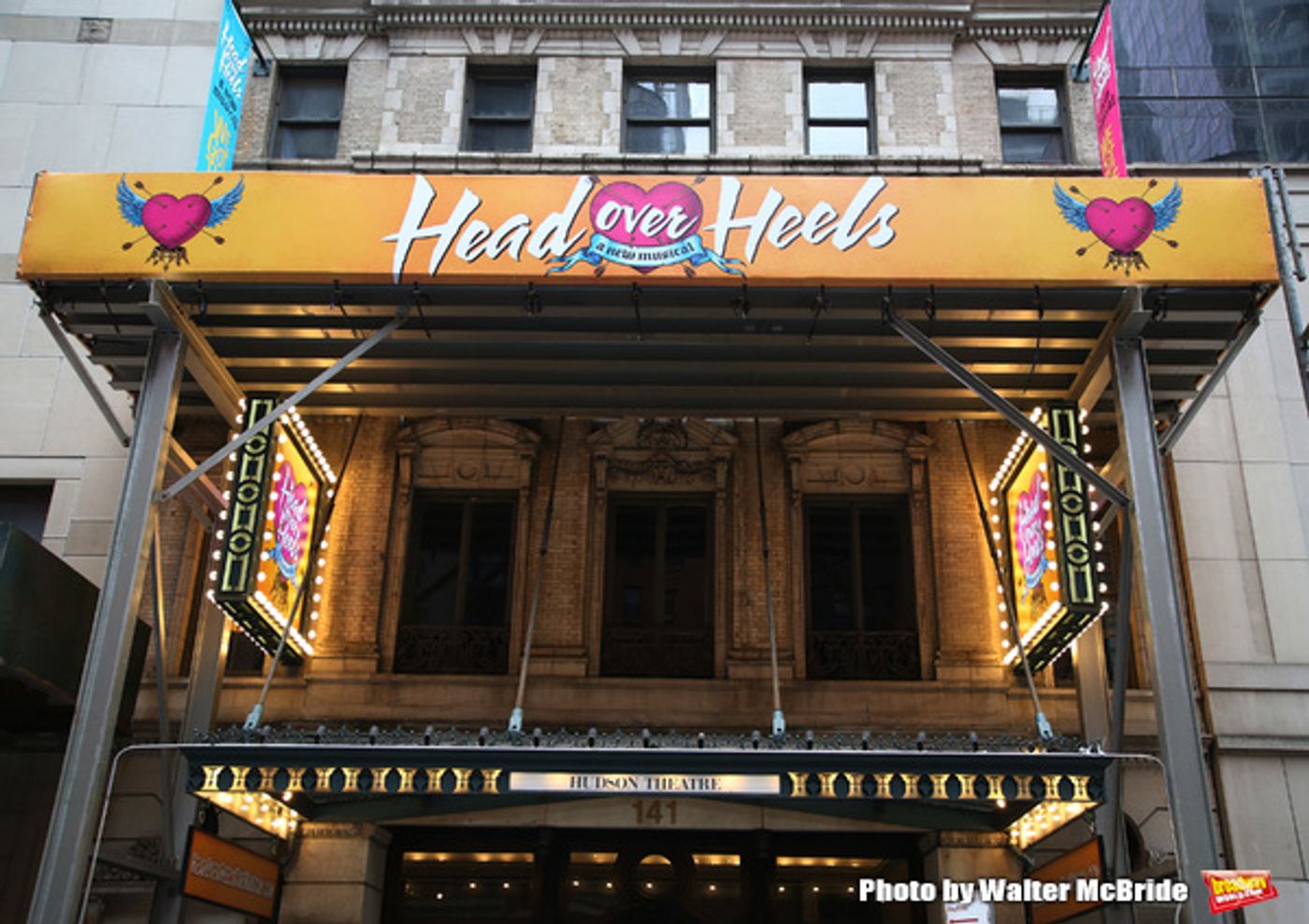 Up on the Marquee: HEAD OVER HEELS  Image