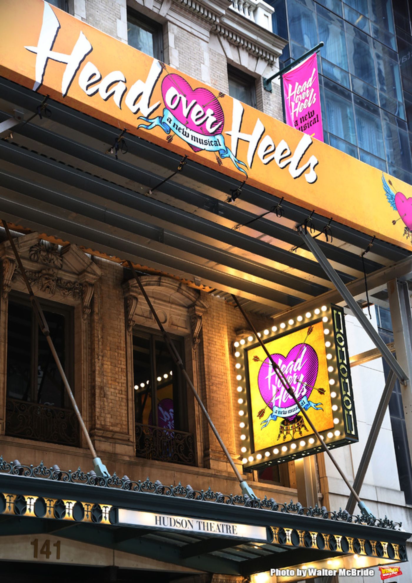 Up on the Marquee: HEAD OVER HEELS  Image