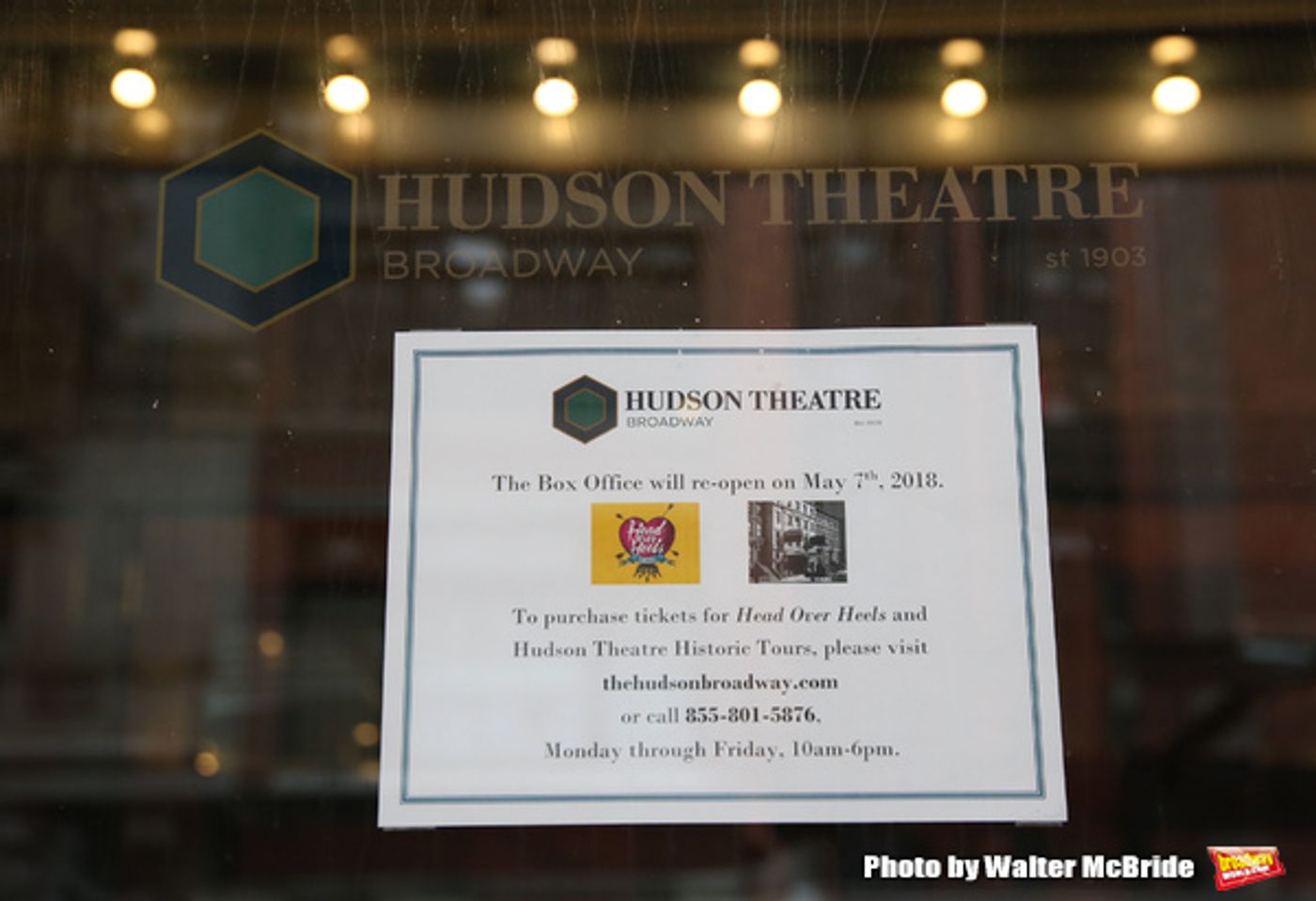 Up on the Marquee: HEAD OVER HEELS  Image