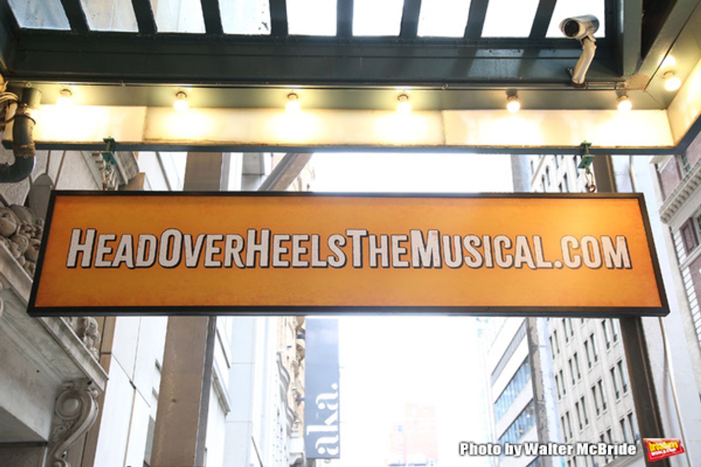 Up on the Marquee: HEAD OVER HEELS  Image