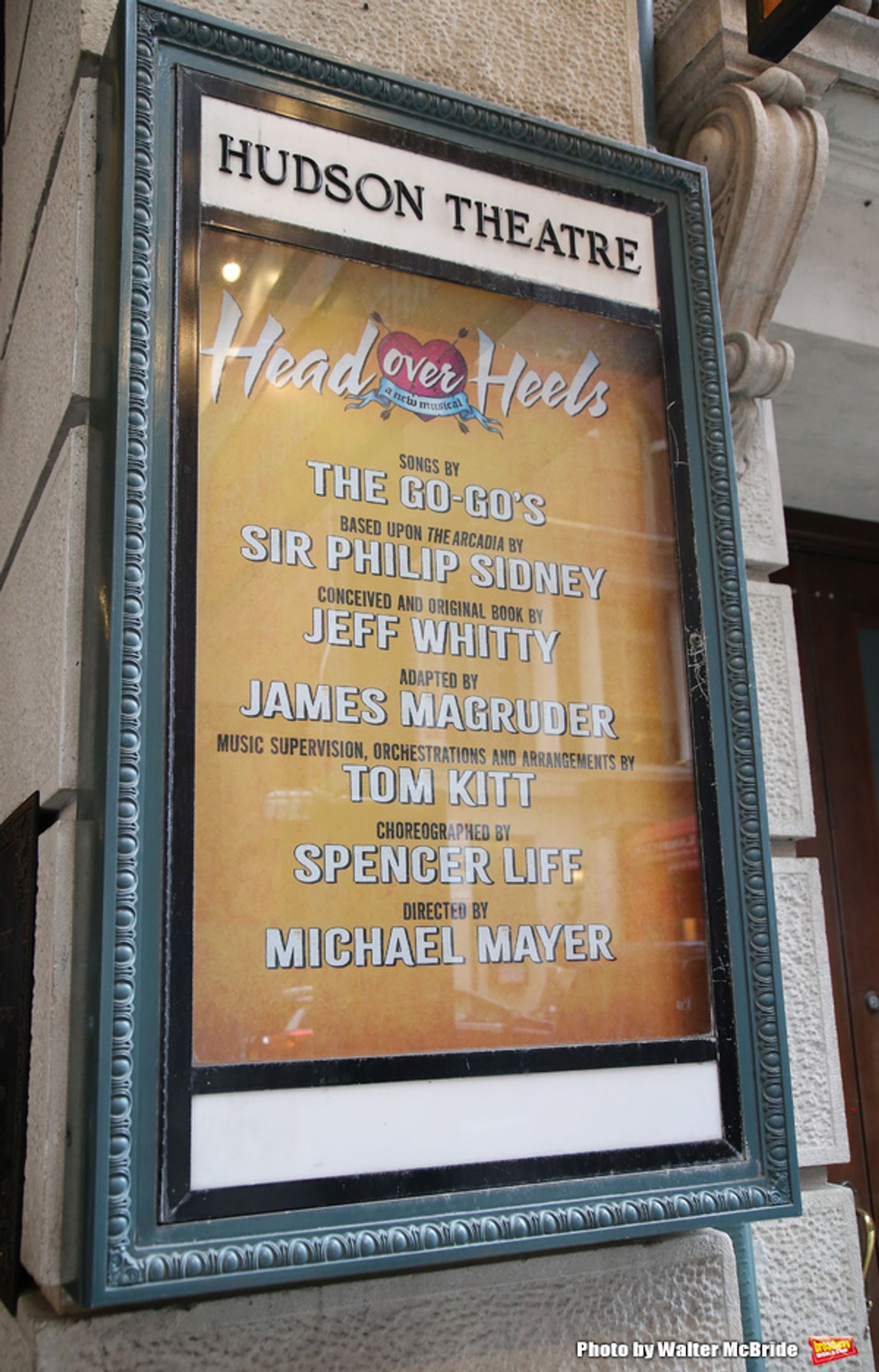 Up on the Marquee: HEAD OVER HEELS  Image