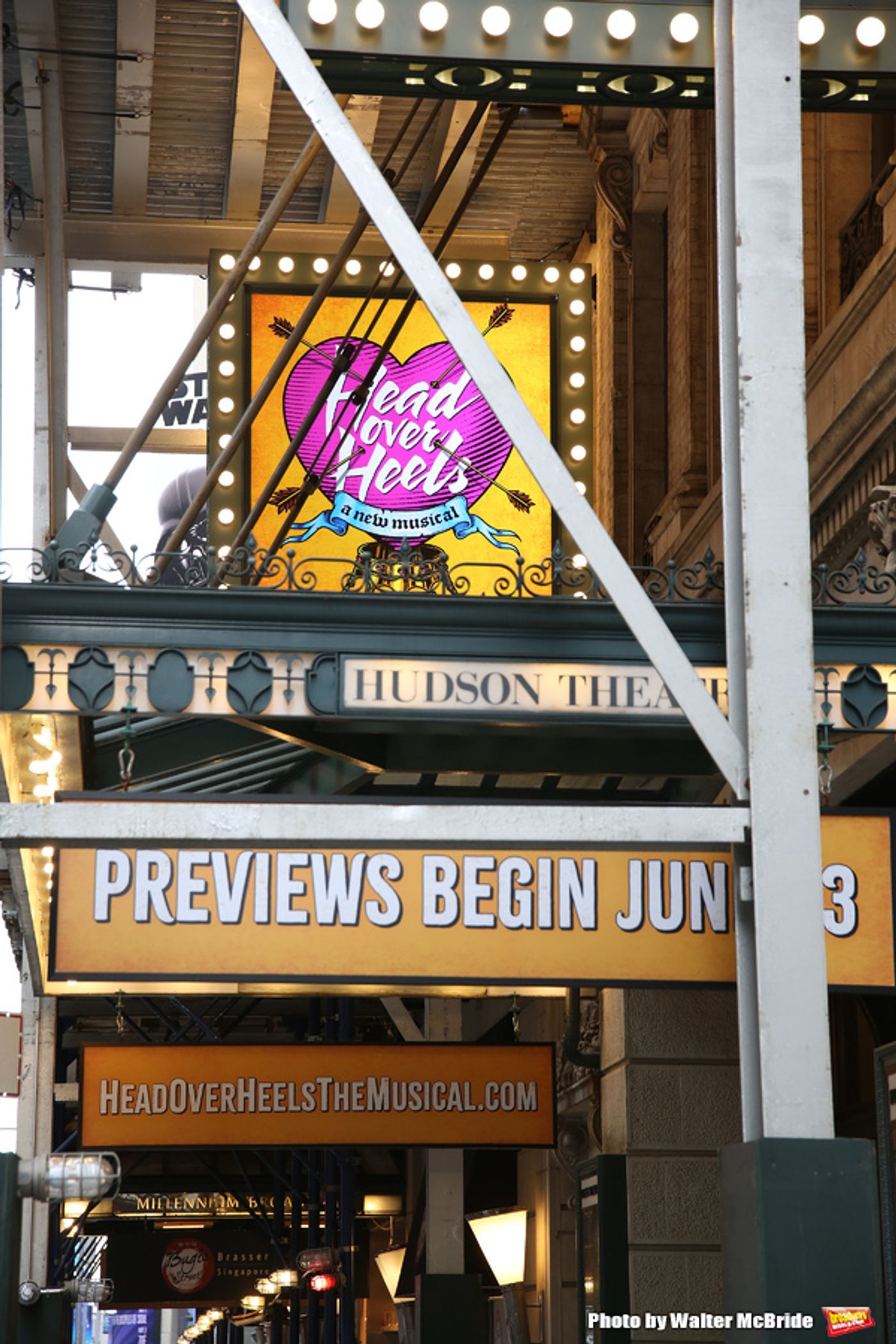 Up on the Marquee: HEAD OVER HEELS  Image