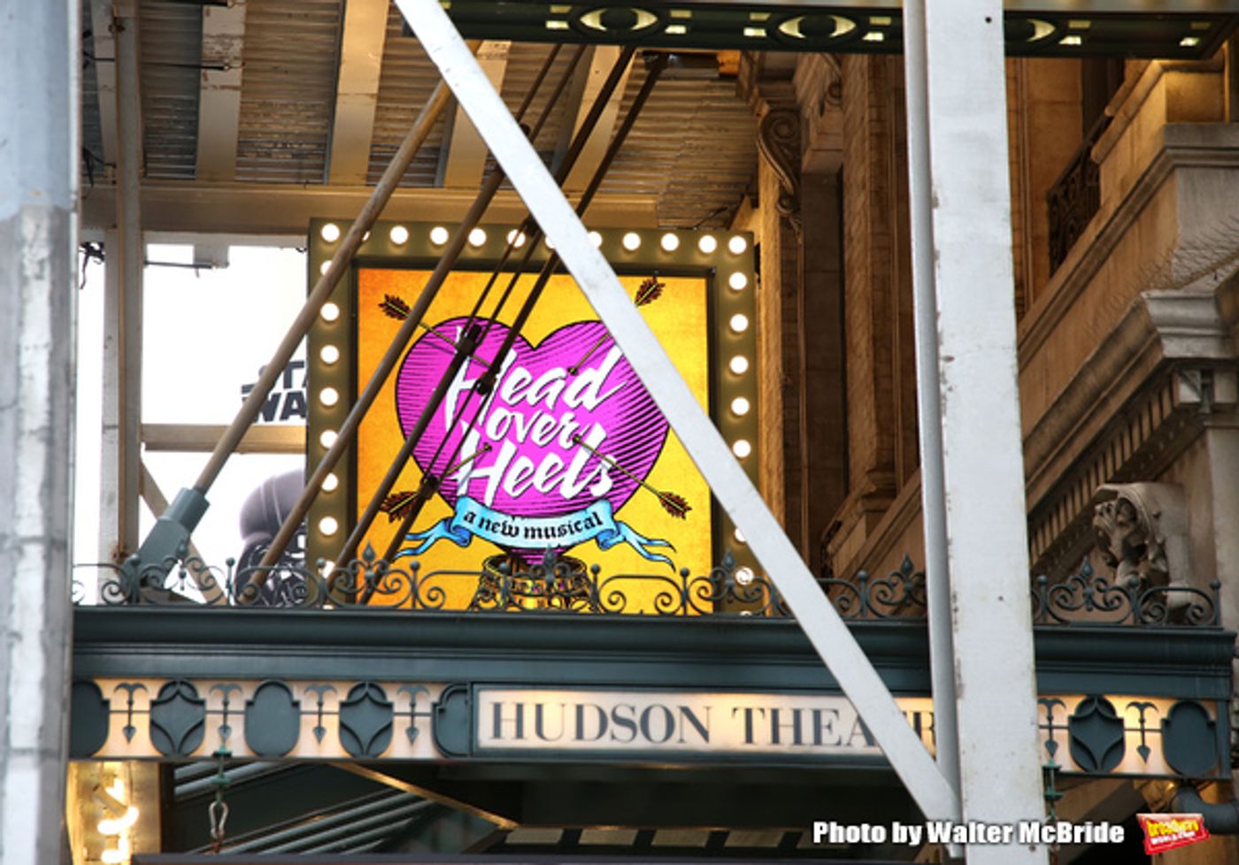 Up on the Marquee: HEAD OVER HEELS  Image