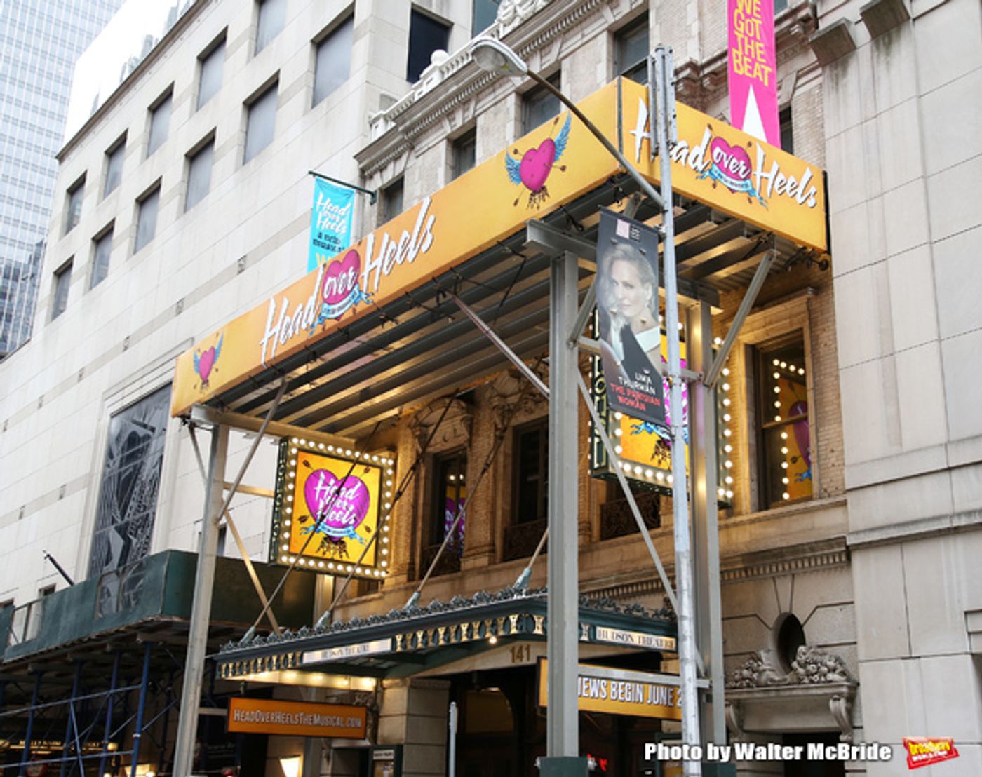 Up on the Marquee: HEAD OVER HEELS  Image