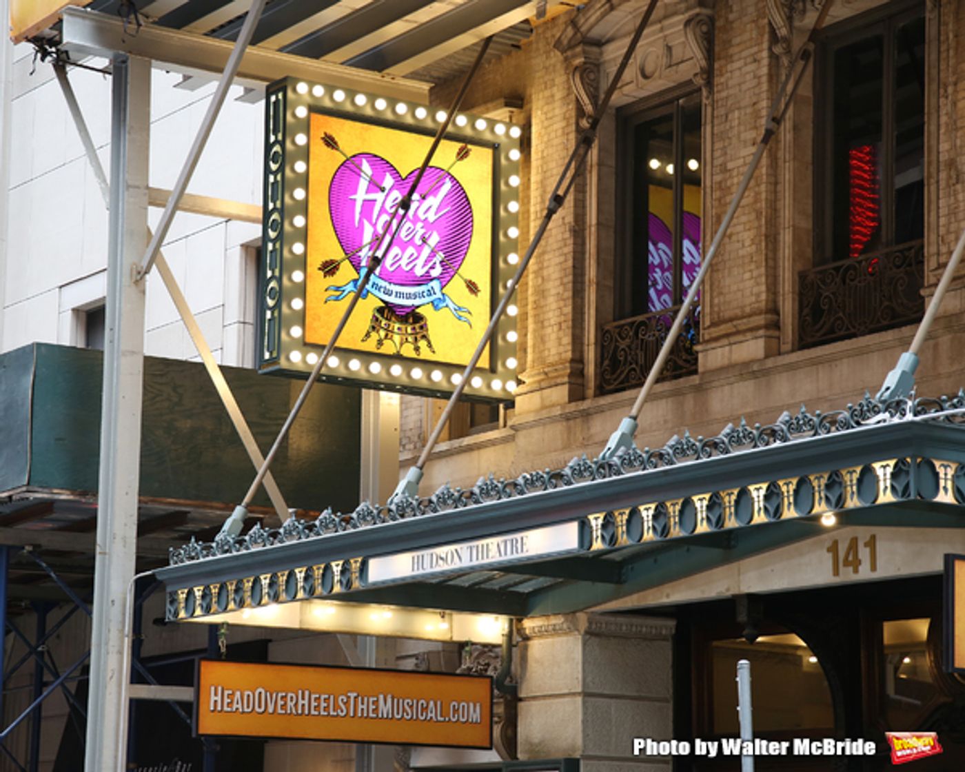 Up on the Marquee: HEAD OVER HEELS  Image