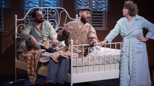 Gera Sandler. Eli Rosen & Ronit Asheri in THE LABOR OF LIFE Photo