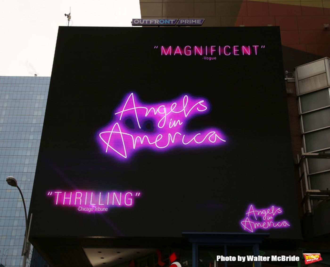 Photo Coverage: ANGELS IN AMERICA Announces NYC Return with Times Square Billboards  Image