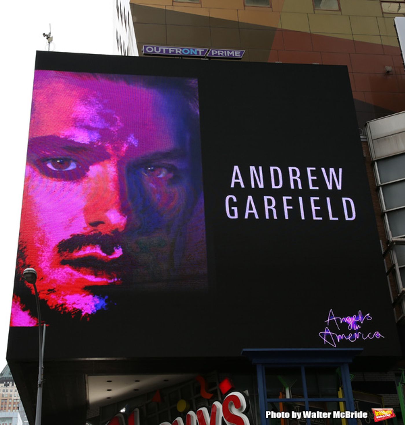 Photo Coverage: ANGELS IN AMERICA Announces NYC Return with Times Square Billboards  Image