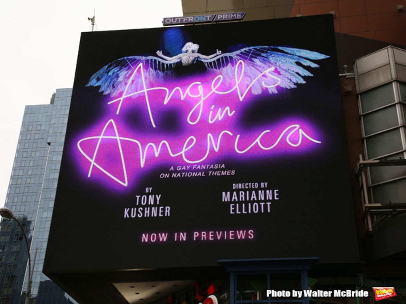 Photo Coverage: ANGELS IN AMERICA Announces NYC Return with Times Square Billboards  Image