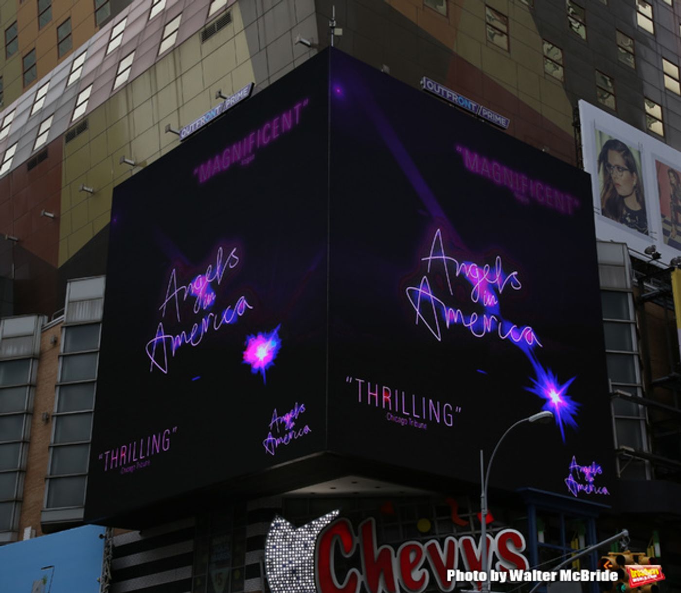 Photo Coverage: ANGELS IN AMERICA Announces NYC Return with Times Square Billboards  Image