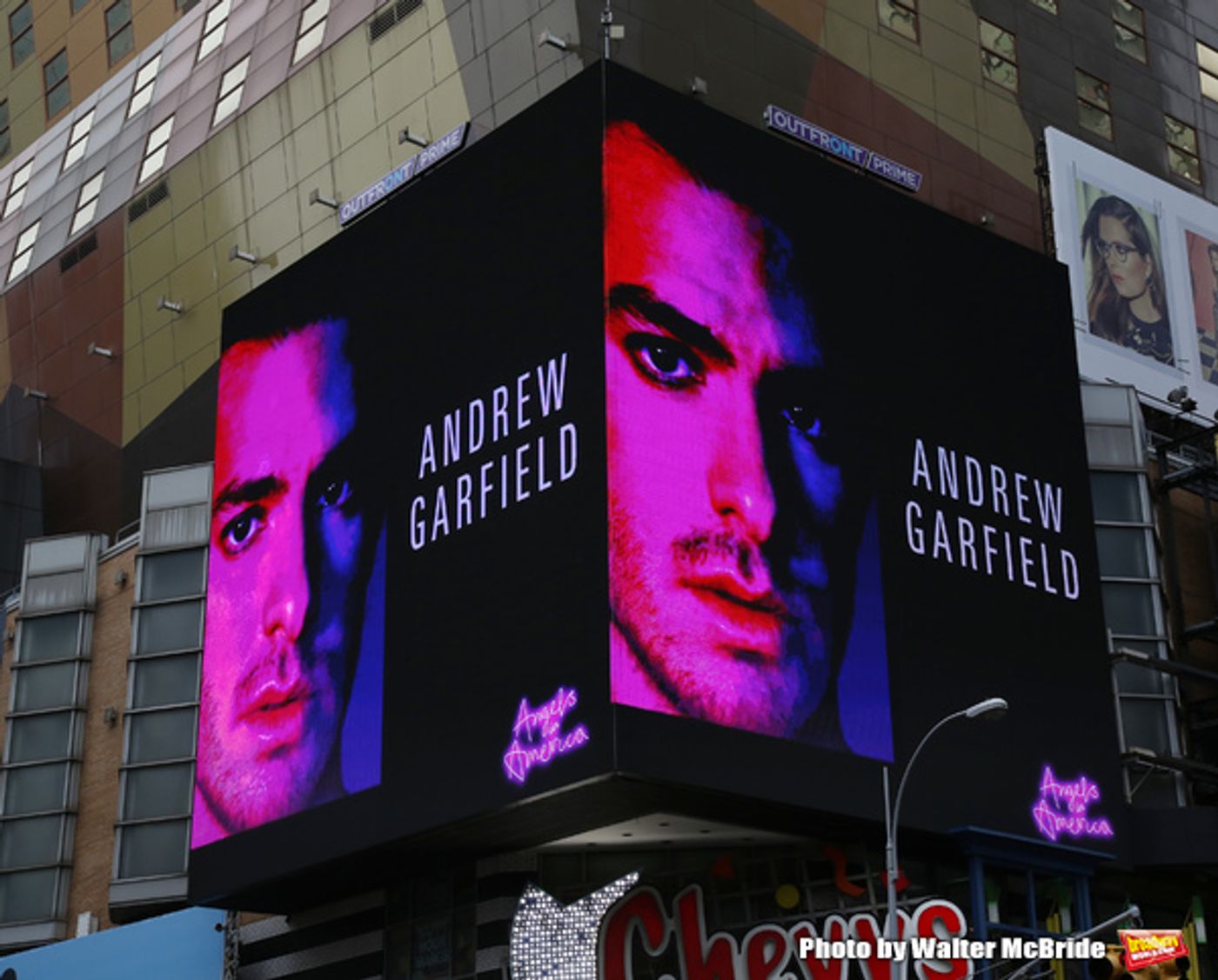 Photo Coverage: ANGELS IN AMERICA Announces NYC Return with Times Square Billboards  Image
