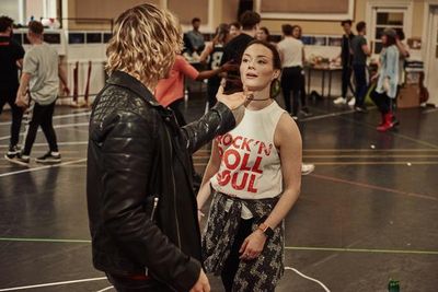 Christina Bennington & Andrew Polec Photo