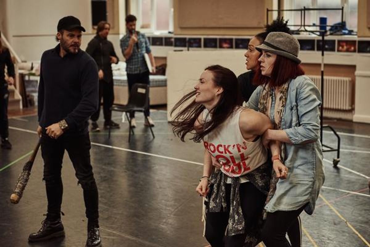 LtoR Rob Fowler, Christina Bennington, Danielle Steers & Sharon Sexton at 