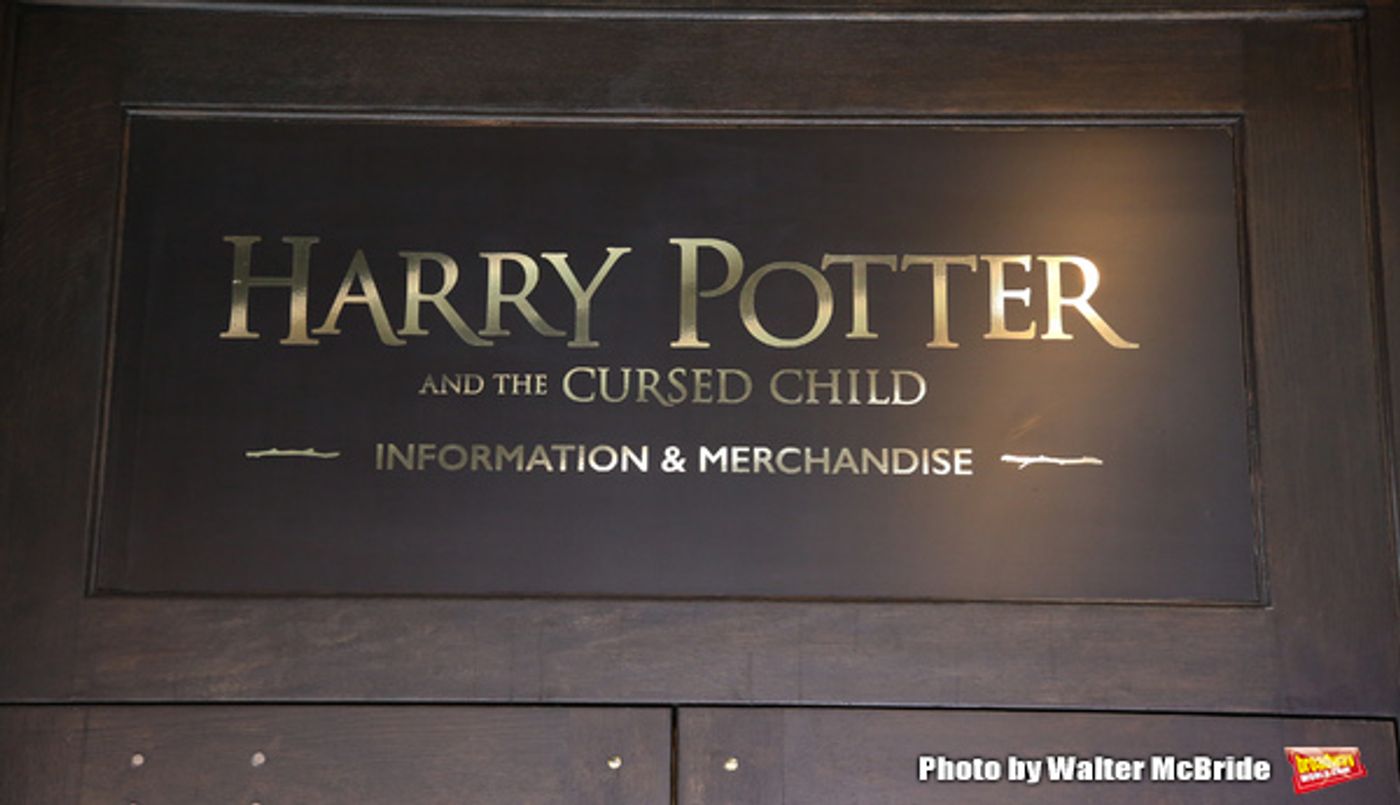 Up on the Marque: HARRY POTTER AND THE CURSED CHILD Takes Over 42nd Street Up on the Marque: HARRY POTTER AND THE CURSED CHILD Takes Over 42nd Street Image