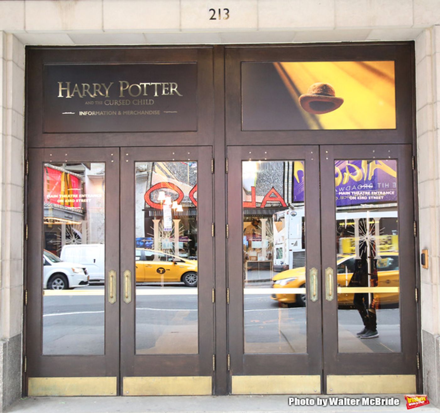Up on the Marque: HARRY POTTER AND THE CURSED CHILD Takes Over 42nd Street Up on the Marque: HARRY POTTER AND THE CURSED CHILD Takes Over 42nd Street Image