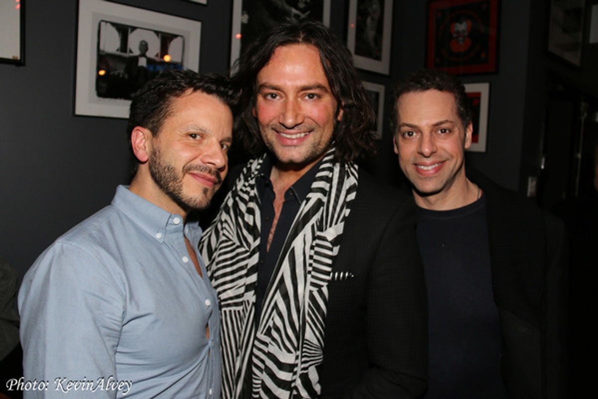 Nick Kenkel, Constantine Maroulis, Aaron Hamilton at 