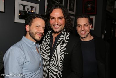 Nick Kenkel, Constantine Maroulis, Aaron Hamilton Photo