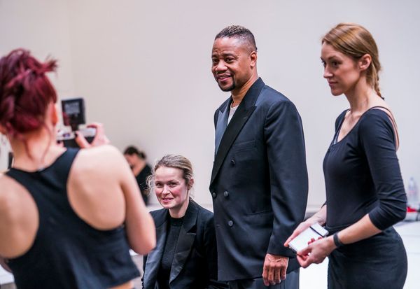 Sarah Soetaert, Cuba Gooding Jr. & Michelle Antrobus Photo