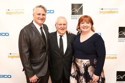 Eric Schaeffer, John Kander and Maggie Boland Photo