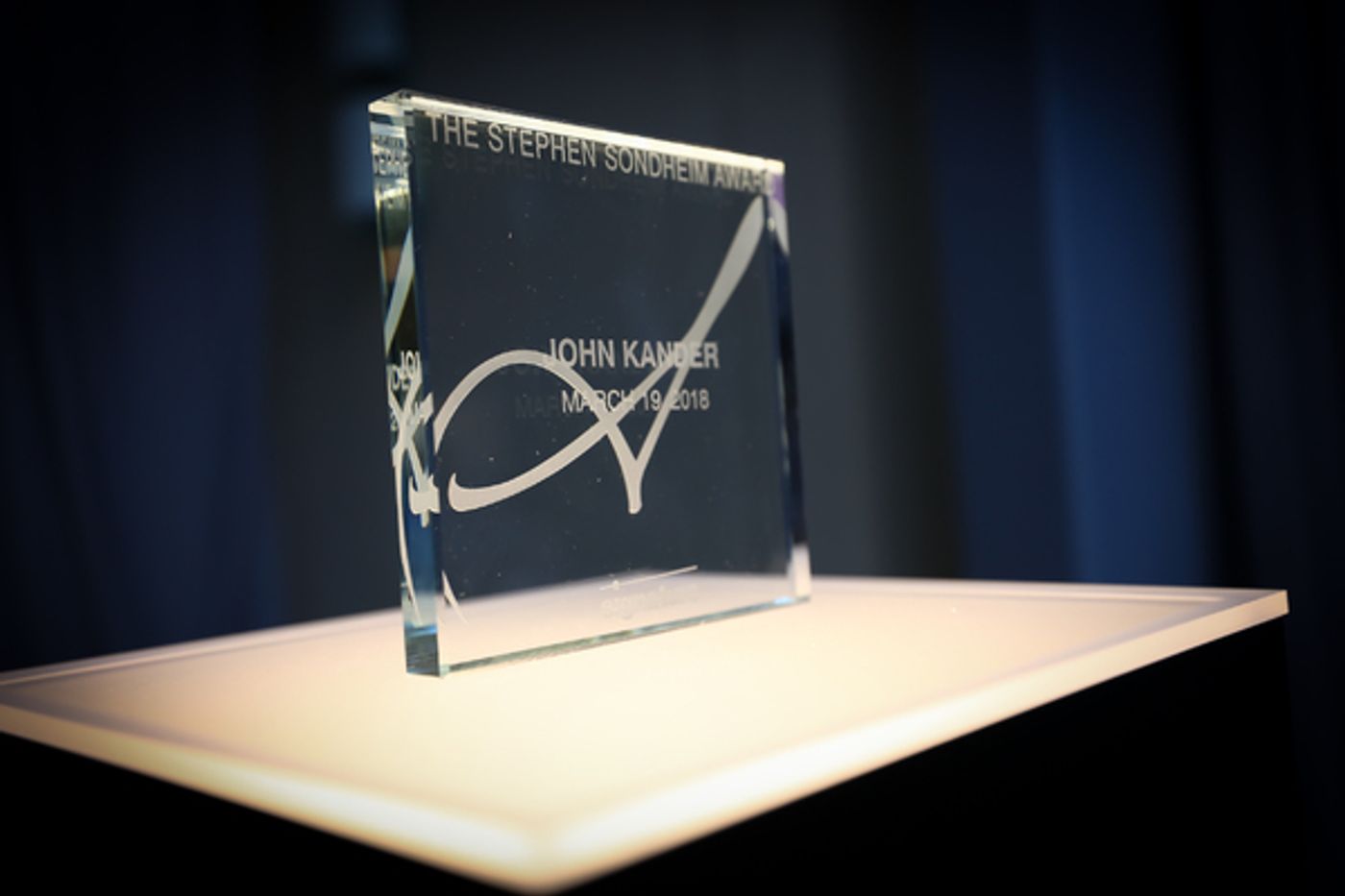 Photo Flash: Signature Theatre Honors John Kander with Stephen Sondheim Award  Image