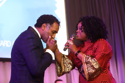 Norm Lewis and Nova Y. Payton Photo