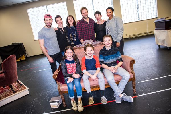 (L-R) Eric Morin, Laura Condlln, Cynthia Dale, Evan Buliung, Sara Farb, Sabryn Rock
H Photo