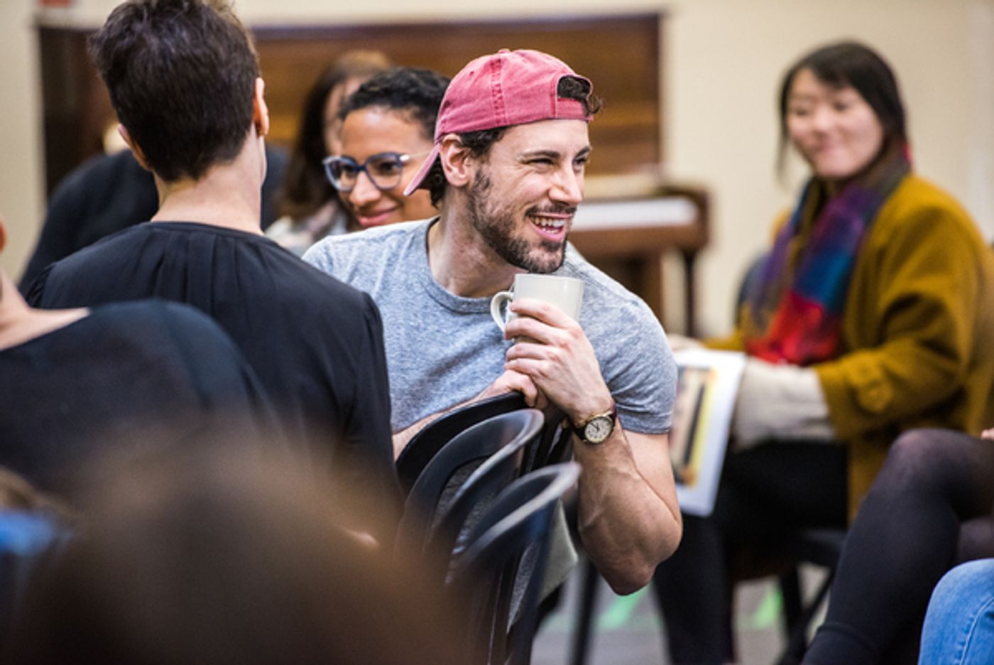 Photos: Take a Look at the First Rehearsal for the Musical Stage Company's FUN HOME at Mirvish!  Image