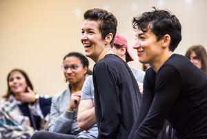 Laura Condlln, Sara Farb.
Dahlia Katz Photography @ BroadwayWorld Laura Condlln, Sara Farb.
Dahlia Katz Photography Photo