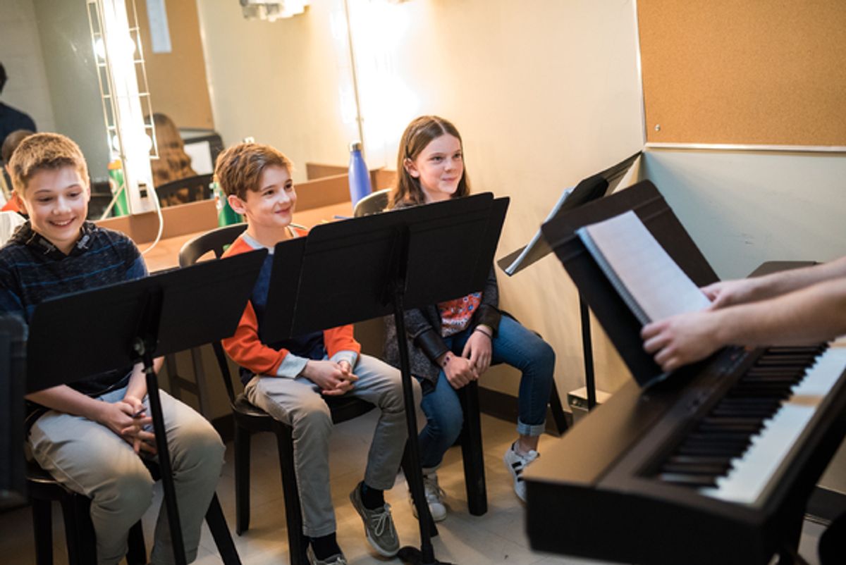 (L-R) Jasper Lincoln, Liam MacDonald, Hannah Levinson.

Dahlia Katz Photography at 