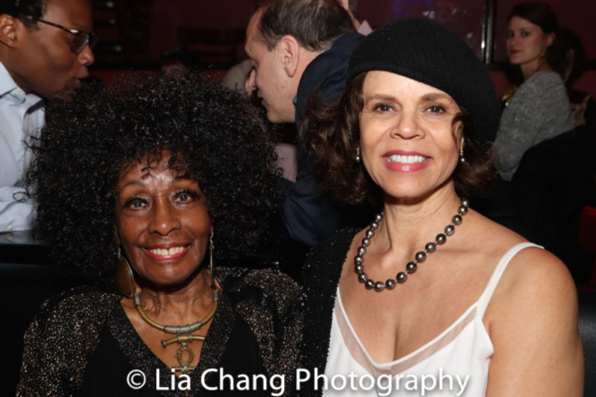 Vinie Burrows and Deborah M Pratt at 